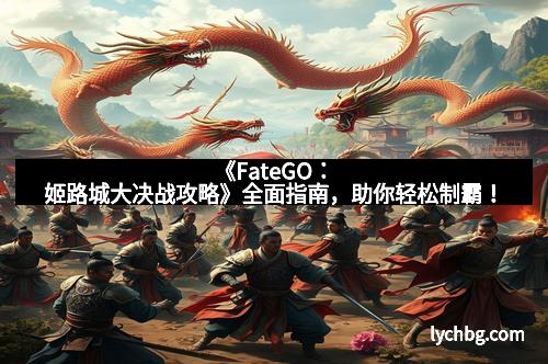 《FateGO：姬路城大决战攻略》全面指南，助你轻松制霸！
